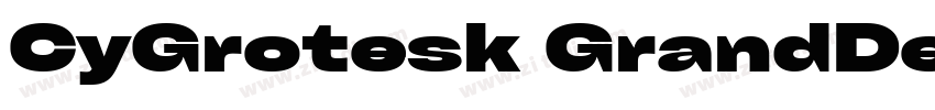 CyGrotesk GrandDemi字体转换 CyGrotesk GrandDemi字体转换